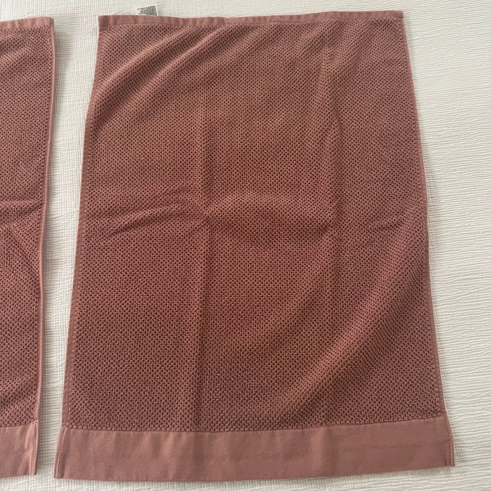 H&M Pink & Green Hand Towels 4ct